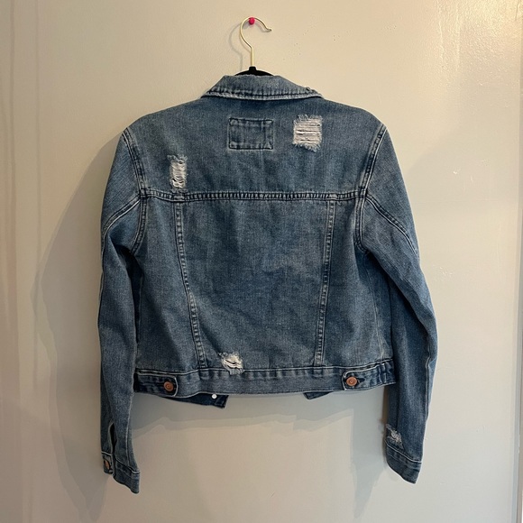 Forever 21 Distressed denim (jean) jacket - Picture 2 of 3